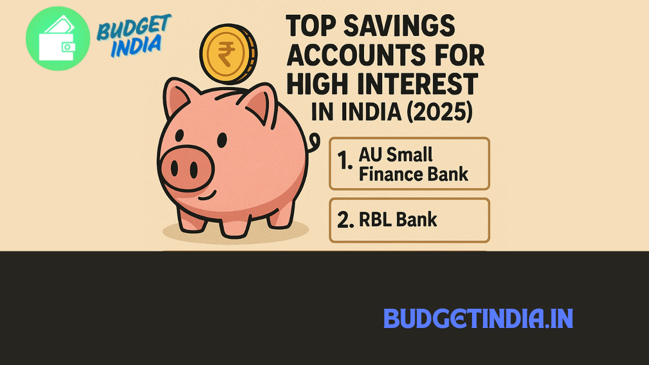 Top Savings Accounts for High Interest in India (2025)