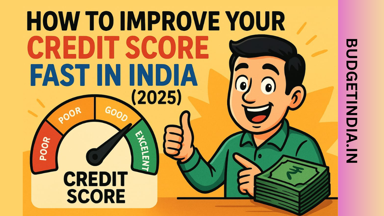 How to Improve Your Credit Score Fast in India (2025): A Complete CIBIL Guide